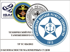 Прогулочный, маломерный и спортивный парусный флот. Технические требования